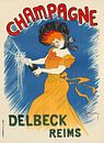 Leonetto Cappiello - Champagne Delbeck (1902) by Peter Balan thumbnail