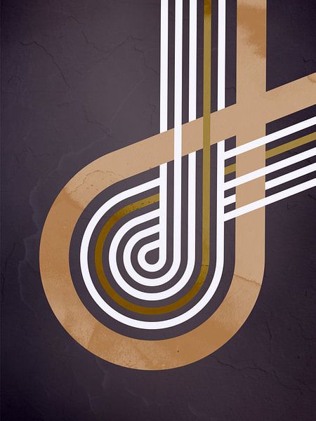 Verschachtelte Vektor-Linien von Mixed media vector arts