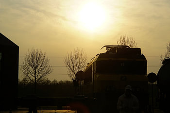 Loc bei Sonnenuntergang