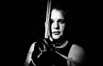 Artistieke touw bondage