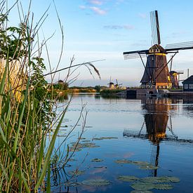 De windmolens in Kinderdijk van Henk Van Nunen Fotografie