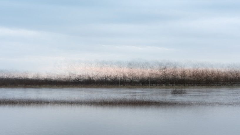 Hochwasser künstlerisch von e.a. hoogenboom