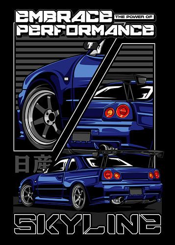 Nissan Skyline GTR R34 JDM Auto