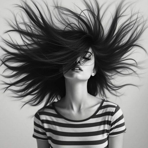 Photography - Dynamic Hair Movement - by Team W 32 Collection