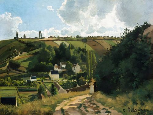 Jalais-heuvel Pontoise - Camille Pissarro