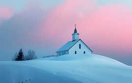 Winterliche Berglandschaft