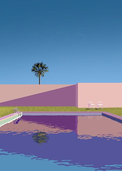 Retro Swimming Pool 1 by Khariyanul Fathoni