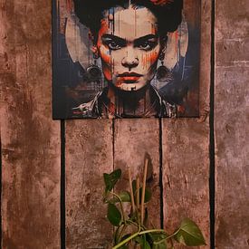 Customer photo: Frida Industrial by Bianca ter Riet, on canvas