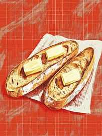 French baguette by Franka Poulain