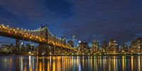 New York Skyline - Queensboro Bridge  van Tux Photography thumbnail