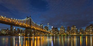 New York Skyline - Queensboro Bridge  by Tux Photography