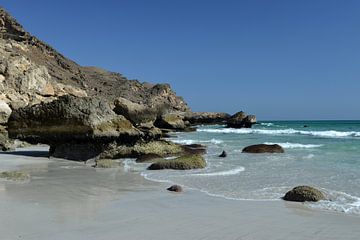 Beach near Mughsayl (Oman) by Alphapics