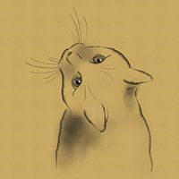 Pentekening kat