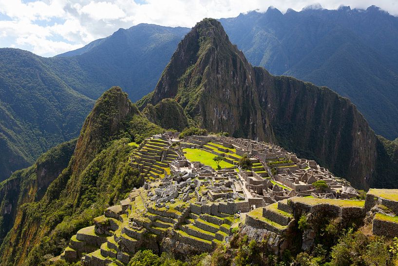 Die Inka-Ruinenstadt "Machu Picchu" in den Anden, Peru sur Bart van Eijden