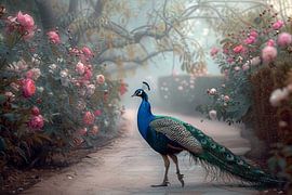 Peacock by Poster Art Shop