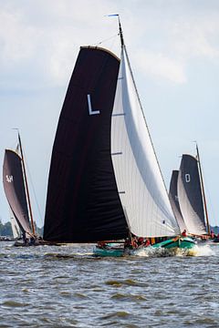 Skûtsje klassieke Friese  Tjalk zeilboten van Sjoerd van der Wal Fotografie