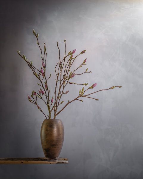 Magnolia in Grey by Hille Monster