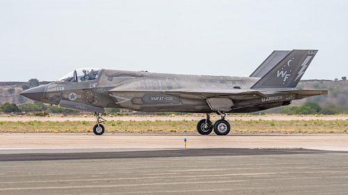 U.S. Marine Corps Lockheed Martin F-35B Lightning II. by Jaap van den Berg