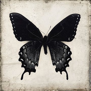 Black Butterfly Wall Art , Gothic Home (gezien bij vtwonen)