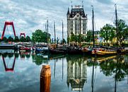 Rotterdam De Oude Haven- het witte huis van Pix-Art by Naomi.k thumbnail