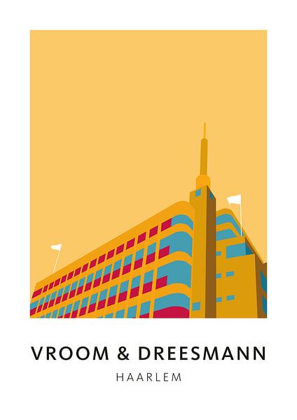 Vroom en Dreesman Haarlem von Erwin van Wijk
