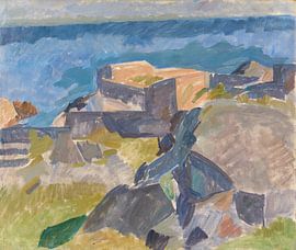 Landscape from Christiansø, Edvard Weie