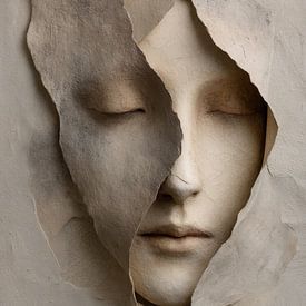 Frau abstrakte Wand Kunst von Egon Zitter