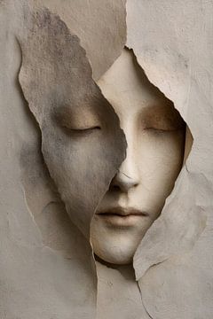 Frau abstrakte Wand Kunst von Egon Zitter