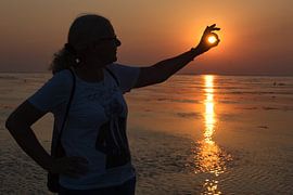 Sunset by Burghard Schreyer