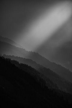 Jacobsladder in de Hohe Tauern in de Oostenrijkse Alpen (staand)