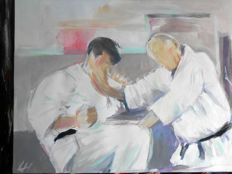 Karate - Suzuki sensei von Lucia Hoogervorst