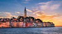 Coucher de soleil à Rovinj, Croatie