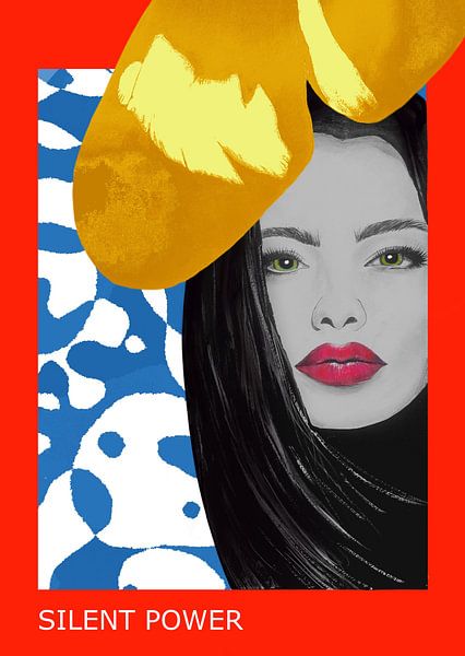 Ionea - Silent Power (Red Edition) by Anne Koek Art