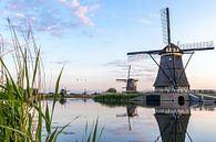 Die Windmühlen in Kinderdijk. von Henk Van Nunen Fotografie Miniaturansicht