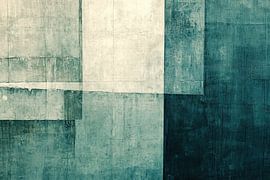 Blauwgroen | Blauwgroene vlakken