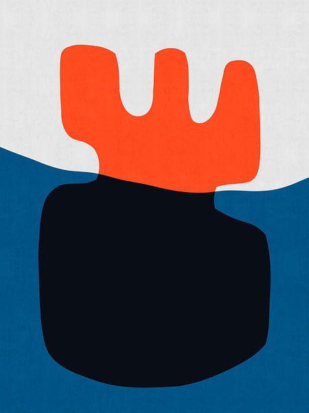 Blue and red C by Vitor Costa
