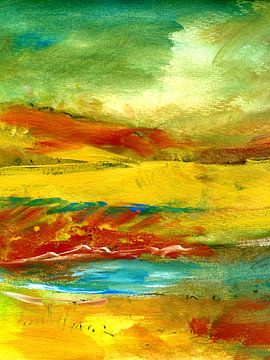 Kontraste einer Landschaft 2 von Claudia Gründler