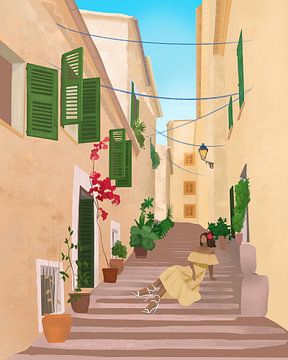 Eiland Mallorca van Petra Lizde