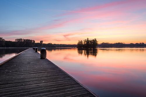 Kralingse plas with sunrise III