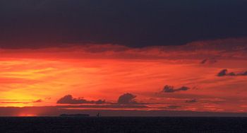 Sonnenuntergang im Kattegat