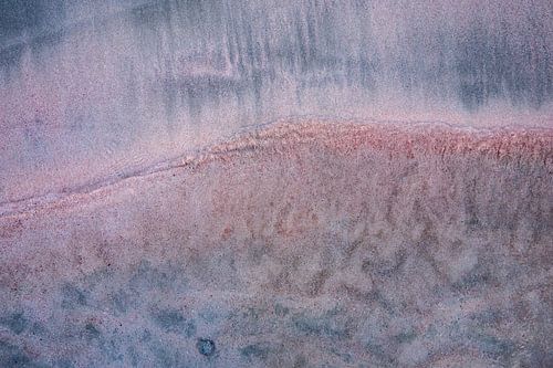 Elafonissi het roze strand op Kreta in Griekenland