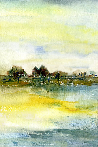 impressionistische Landschaft 1 hoch