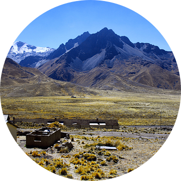 Bergen bij Puno Peru van Yvonne Smits