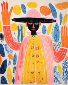 Bunte und verspielte Illustration