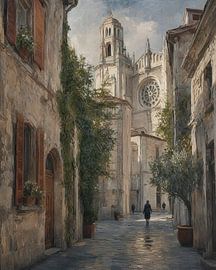 Cathedral Side Street sur Daniel Eijt