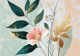 Pastellblüten-Aura von Zen und Mehr