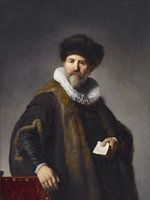 Porträt des Nicolaes Ruts - Rembrandt van Rijn
