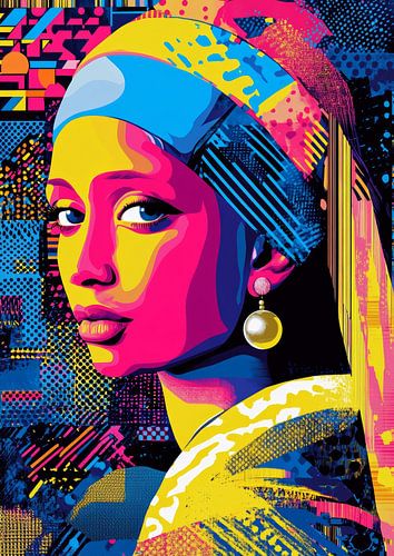 Schoonheid Pop Art