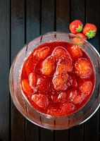 Compote de fraises