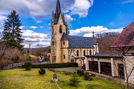 Spring hike through the beautiful Saale valley near Dornburg-Camburg - Thuringia - Germany by Oliver Hlavaty